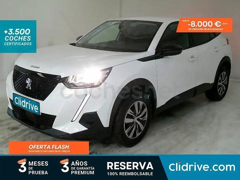 Blanco Usado 2022 Peugeot 2008 Active SUV | 11.490 € (Super precio) - Imagen 1/3