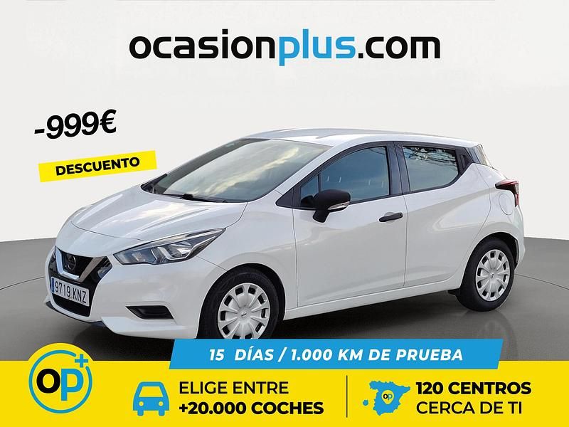 Blanco Usado 2018 Nissan Micra S | 10.990 € (Precio justo) - Imagen 1/4