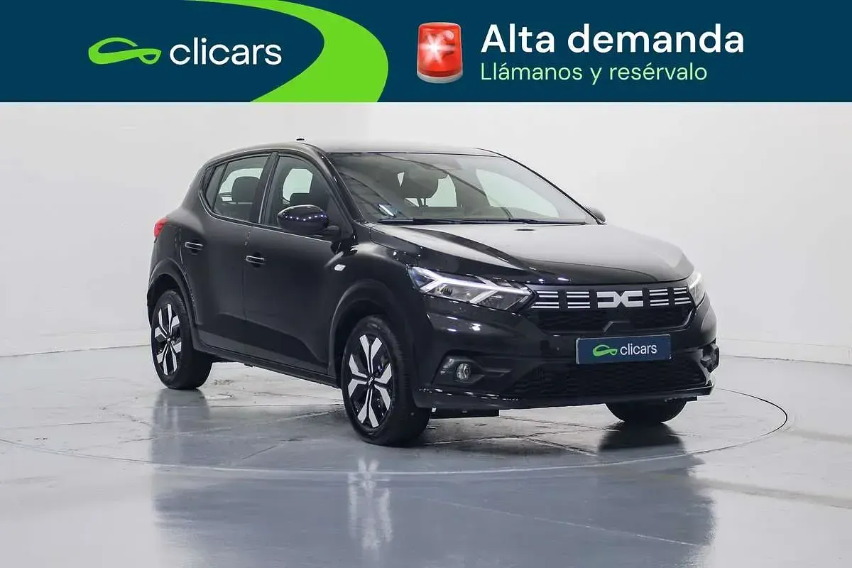 Usado Dacia Sandero Journey 101 CV (74 kW) 2025 Negro Utilitario
