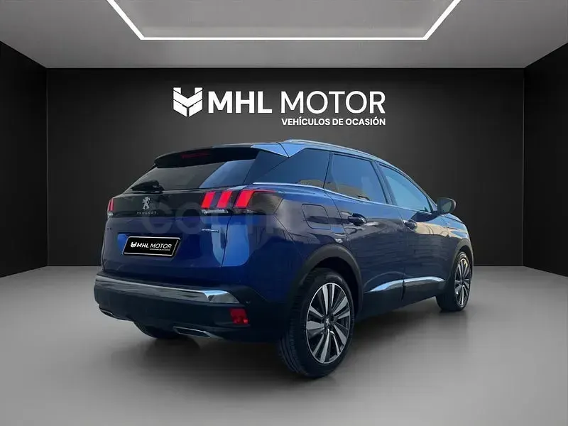 Usado Peugeot 3008 GT 130 CV (95 kW) 2020 Azul SUV