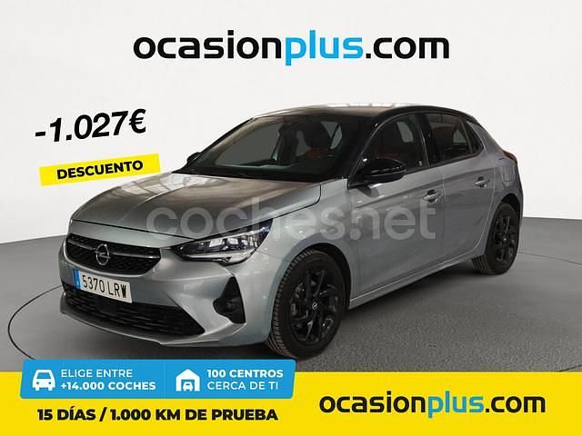 Gris / plata Usado 2021 Opel Corsa GS Line Berlina | 11.300 € (Precio justo) - Imagen 1/4