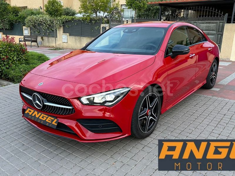 Rojo Usado 2019 Mercedes CLA200 Berlina | 32.500 € (Caro) - Imagen 1/4
