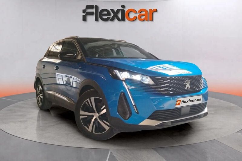 Azul Usado 2021 Peugeot 3008 GT Monovolumen | 19.290 € (Precio justo) - Imagen 1/4