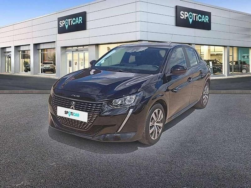 Negro Usado 2020 Peugeot 208 Active Utilitario | 12.990 € (Caro) - Imagen 1/4