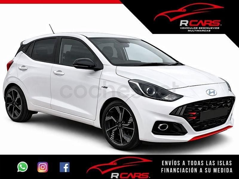 Usado Hyundai i10 N Line 84 CV (61 kW) 2023 Blanco Utilitario