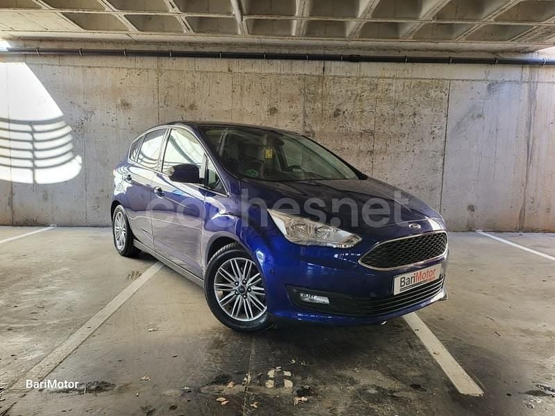 Azul Usado 2018 Ford C-MAX Trend Monovolumen | 11.990 € (Precio justo) - Imagen 1/4