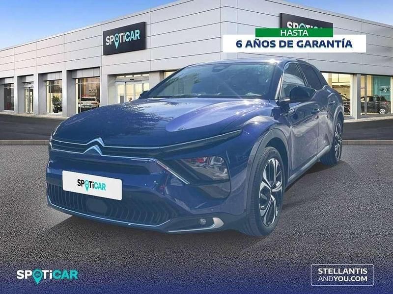 Azul Usado 2024 Citroën C5 X Familiar | 28.990 € (Un poco caro) - Imagen 1/4