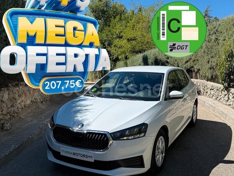 Blanco Usado 2022 Skoda Fabia Berlina | 13.990 € (Buen precio) - Imagen 1/4