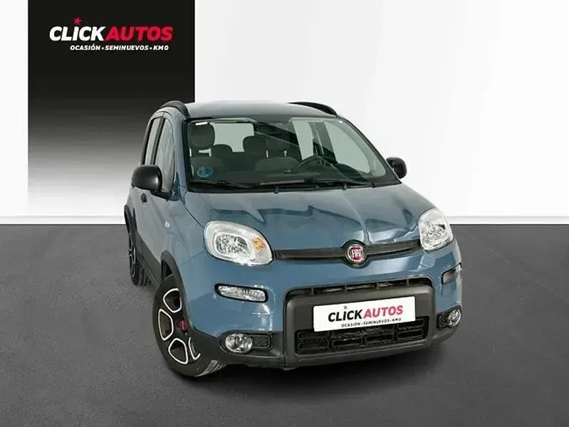 Usado Fiat Panda City Life 70 CV (51 kW) 2022 Azul Utilitario