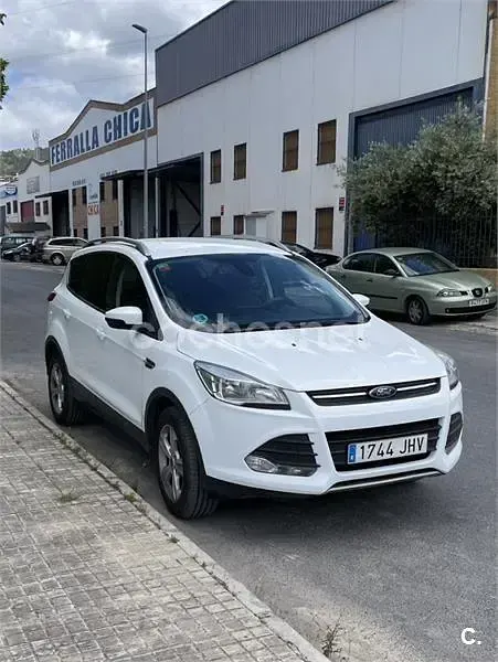 Brugt Ford Kuga Titanium 120 HK (88 kW) 2015 Hvid SUV
