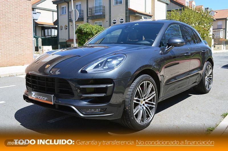 Gris / plata Usado 2018 Porsche Macan Turbo SUV | 49.990 € (Precio justo) - Imagen 1/4