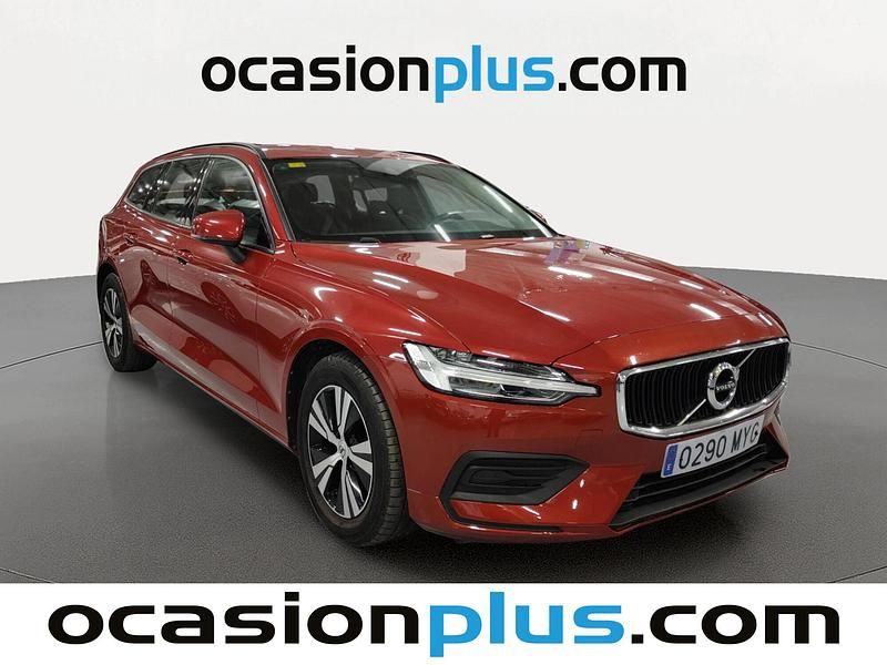 Usado Volvo V60 150 CV (110 kW) 2020 Rojo Familiar