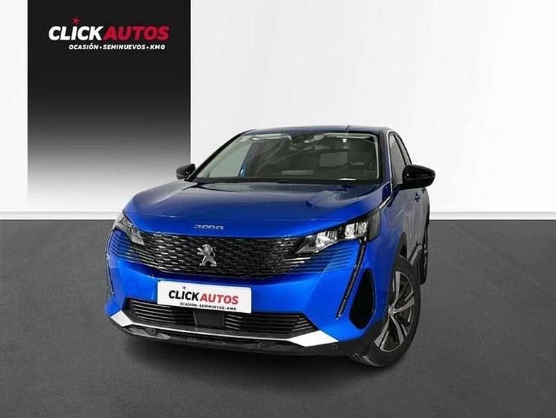 Azul Usado 2022 Peugeot 3008 Allure SUV | 15.900 € (Super precio) - Imagen 1/4
