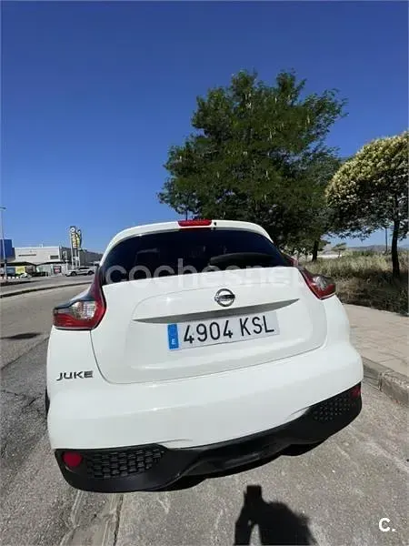 Usado Nissan Juke Acenta 112 CV (82 kW) 2018 Blanco SUV