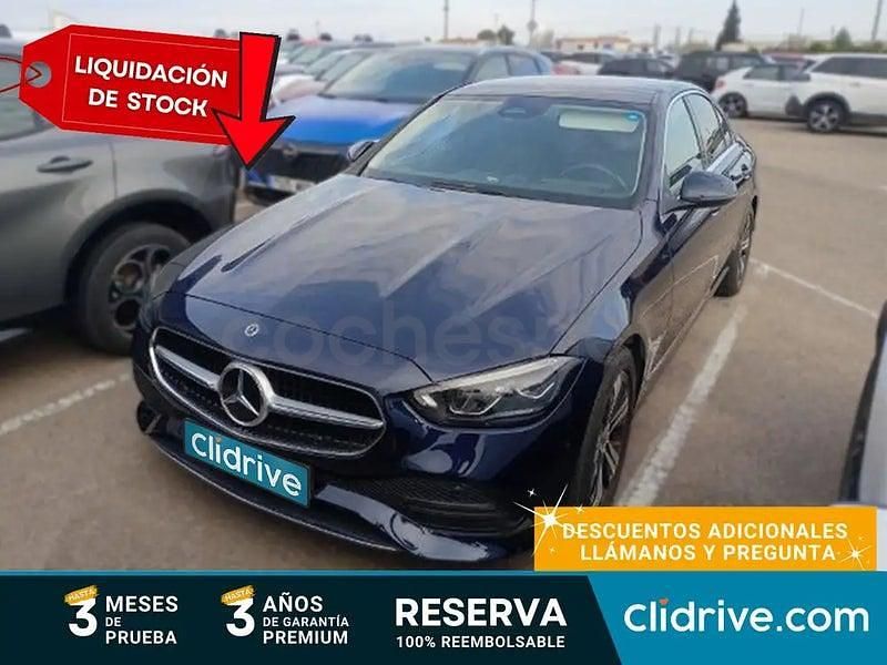 Usado Mercedes C200 163 CV (119 kW) 2022 Azul Berlina