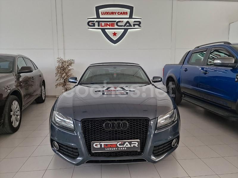 Usado Audi A5 Cabriolet S-Line 170 CV (125 kW) 2009 Gris / plata Descapotable