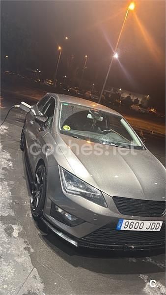 Usado Seat Leon SC I-Tech 105 CV (77 kW) 2015 Gris / plata Utilitario