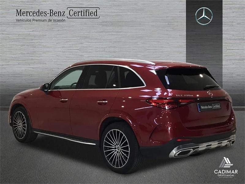 Usado Mercedes GLC220 AMG line 197 CV (144 kW) 2024 Rojo SUV