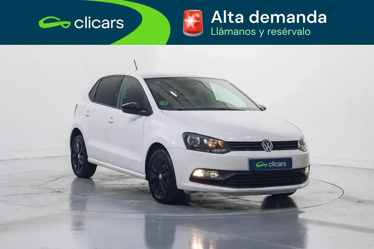 Usado VW Polo Advance 75 CV (55 kW) 2018 Blanco Utilitario