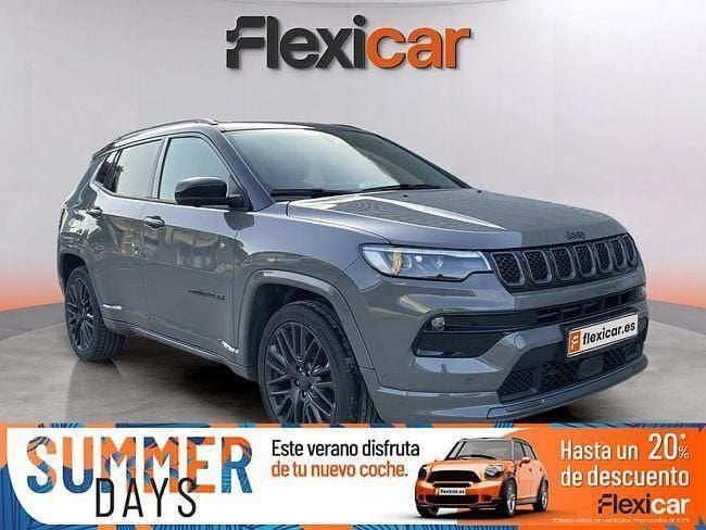 Gris Usado 2021 Jeep Compass SUV | 19.490 € (Caro) - Imagen 1/4