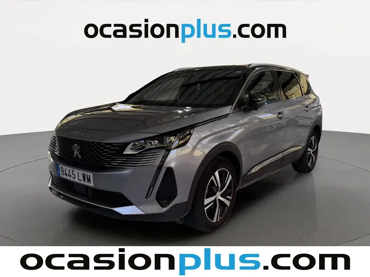 Usado Peugeot 5008 GT 131 CV (96 kW) 2022 Gris SUV