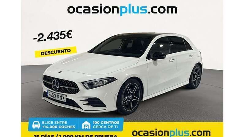 Blanco Usado 2018 Mercedes A200 Utilitario | 24.355 € (Precio justo) - Imagen 1/4