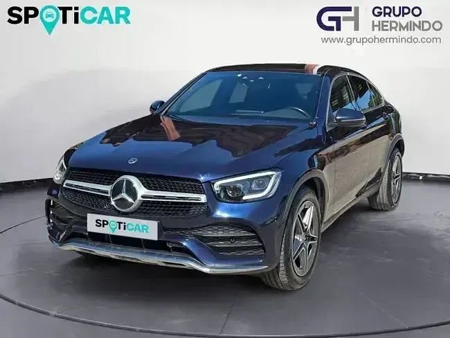 Usado Mercedes GLC220 195 CV (143 kW) 2021 Azul SUV
