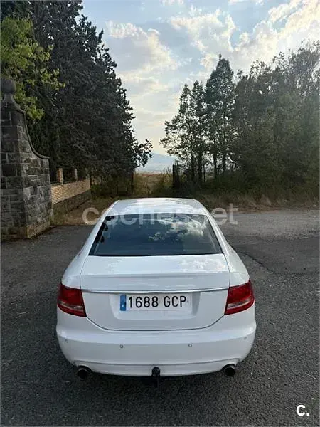 Usado Audi A6 140 CV (102 kW) 2008 Blanco Berlina