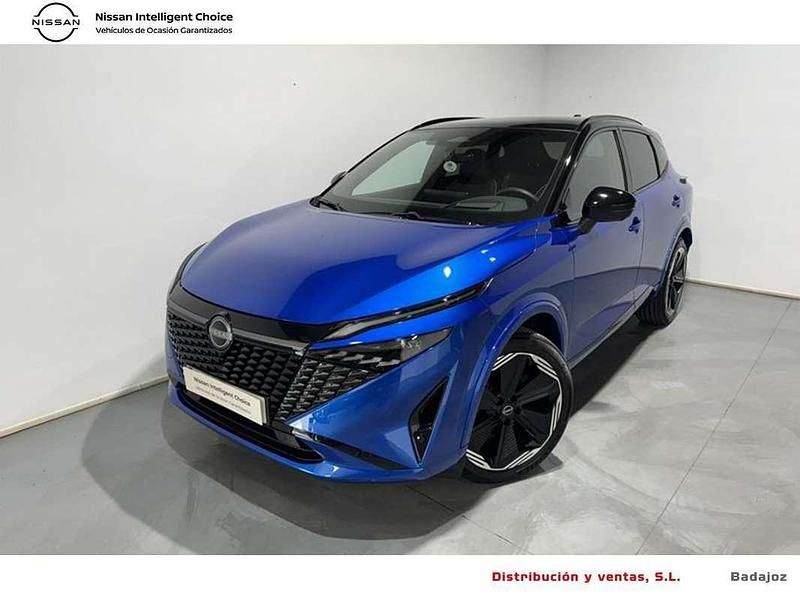 Azul Usado 2024 Nissan Qashqai SUV | 32.500 € (Caro) - Imagen 1/4