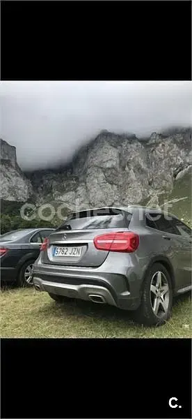 Usado Mercedes GLA200 AMG line 136 CV (100 kW) 2017 Gris / plata SUV