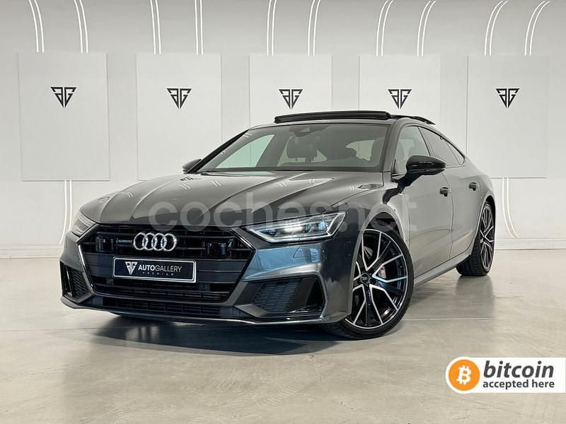 Gris / plata Usado 2020 Audi A7 Sportback S-Line Utilitario | 61.900 € (Caro) - Imagen 1/4