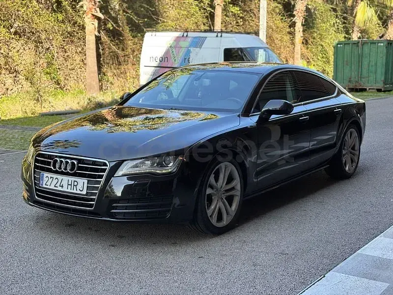 Usado Audi A7 Sportback 204 CV (150 kW) 2013 Negro Utilitario