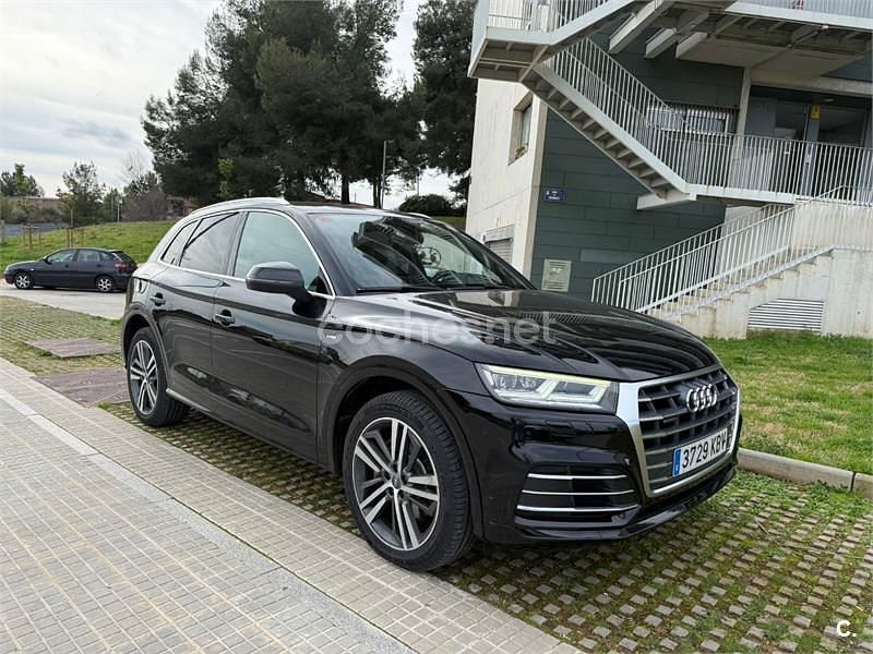 Usado Audi Q5 S-Line 190 CV (139 kW) 2017 Negro SUV