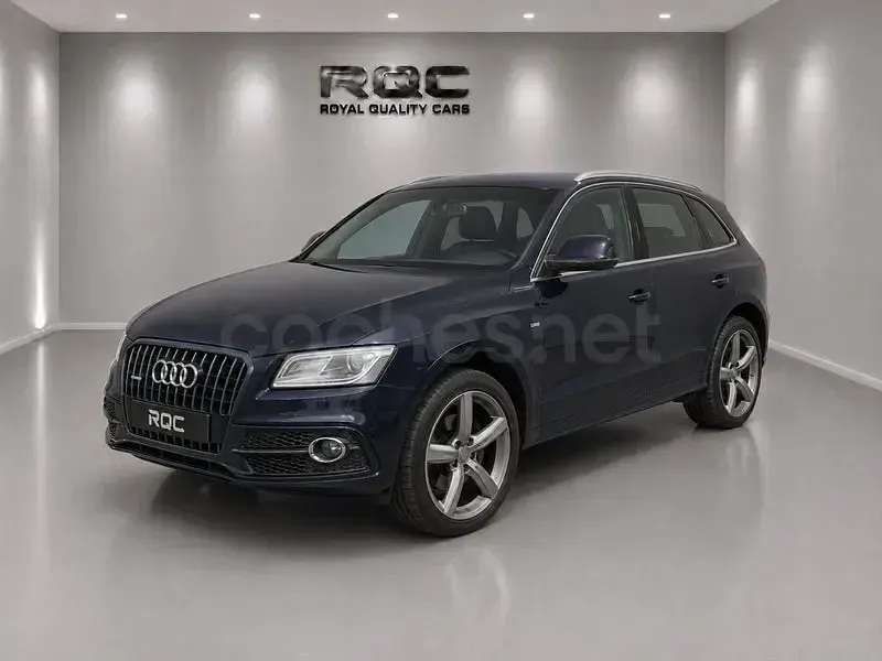 Usado Audi Q5 Ambition 245 CV (180 kW) 2014 Azul SUV