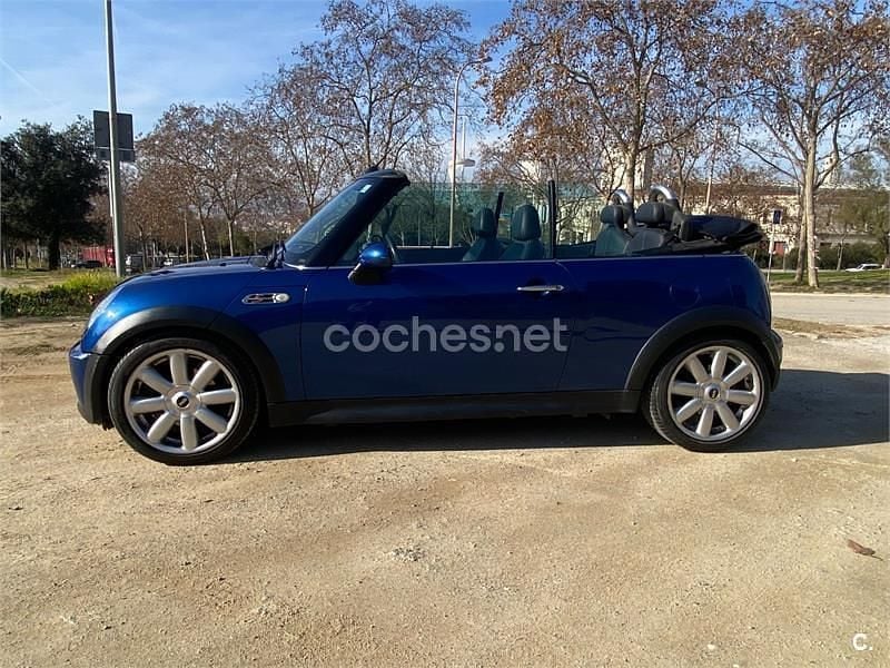 Usado Mini Cooper S Cabriolet 170 CV (125 kW) 2007 Azul Descapotable