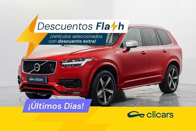 Rojo Usado 2018 Volvo XC90 R-Design SUV | 32.390 € (Super precio) - Imagen 1/4