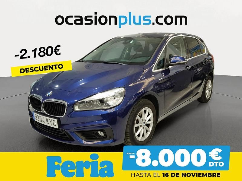 Azul Usado 2019 BMW 218 Active Tourer Monovolumen | 23.990 € (Caro) - Imagen 1/4