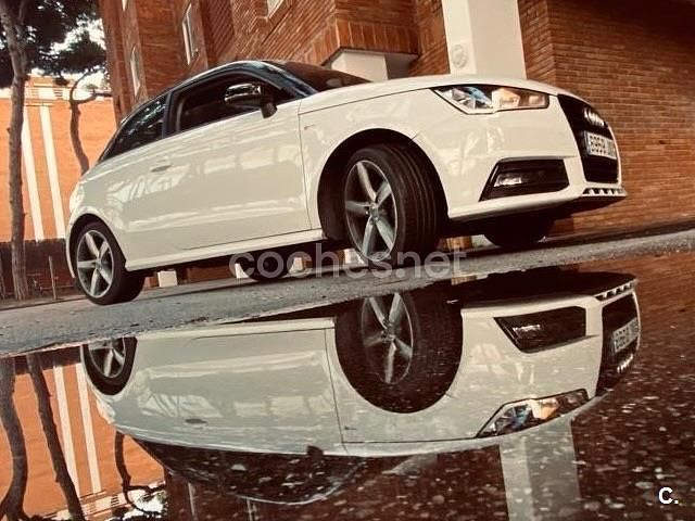 Usado Audi A1 116 CV (85 kW) 2017 Blanco Utilitario