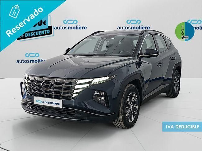 Azul Usado 2021 Hyundai Tucson SUV | 22.480 € (Precio justo) - Imagen 1/4