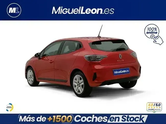 Usado Renault Clio Evolution 89 CV (65 kW) 2024 Rojo Utilitario