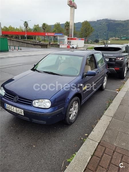 Azul Usado 2002 VW Golf IV Conceptline Berlina | 1350 € (Super precio) - Imagen 1/4