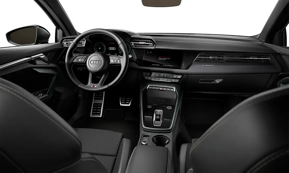 Usado Audi A3 Sportback S-Line 204 CV (150 kW) 2025 Negro Utilitario