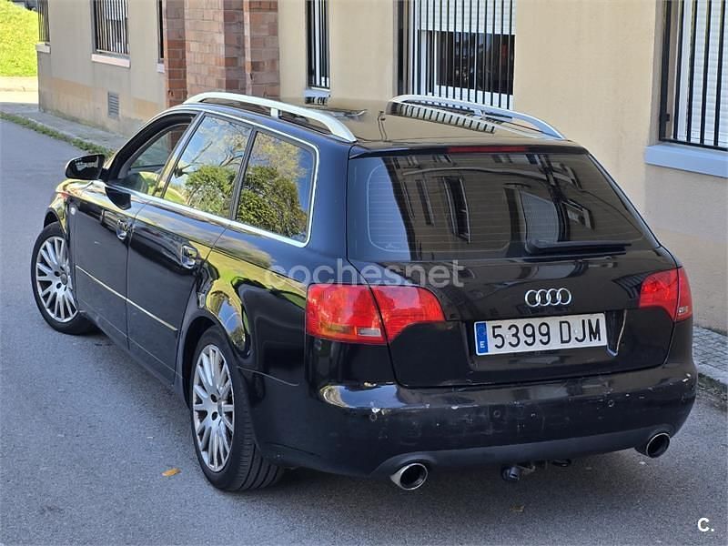 Usado Audi A4 163 CV (119 kW) 2005 Negro Familiar