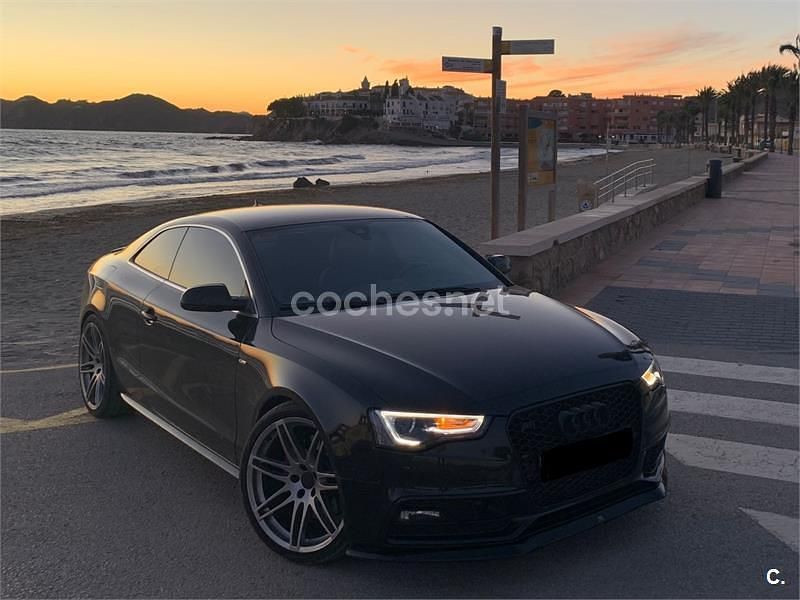 Negro Usado 2012 Audi A5 Coupe | 16.500 € (Un poco caro) - Imagen 1/4