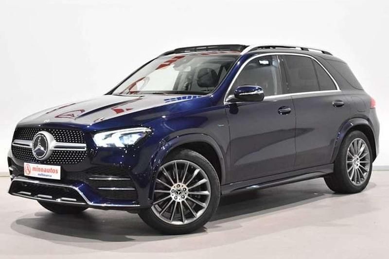 Usado Mercedes 320 AMG line 321 CV (236 kW) 2020 Azul SUV