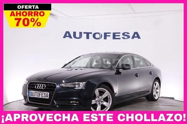 Azul Usado 2014 Audi A5 Sportback Utilitario | 14.350 € (Buen precio) - Imagen 1/4