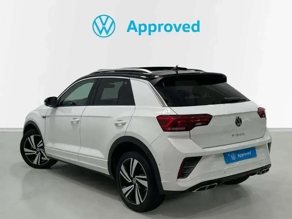 Usado VW T-Roc R-line 150 CV (110 kW) 2023 Blanco SUV