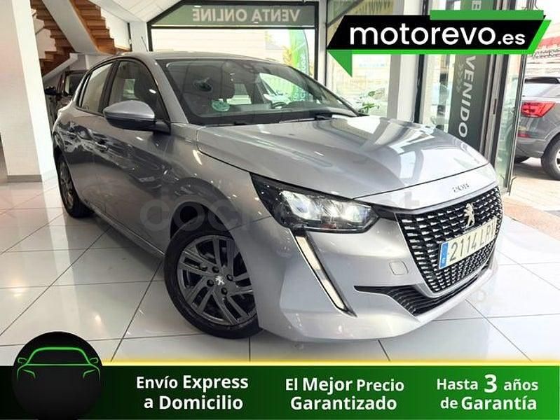 Usado Peugeot 208 Active 100 CV (73 kW) 2022 Gris / plata Utilitario