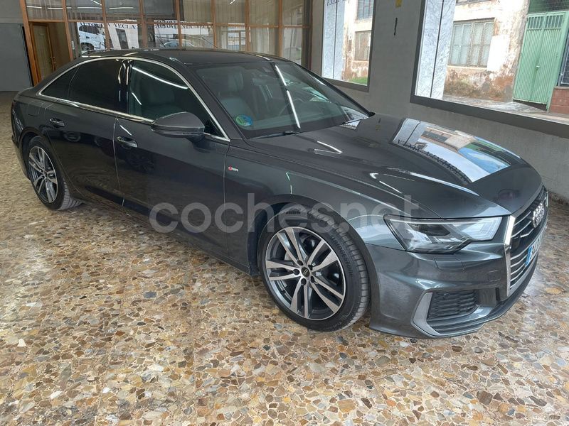 Usado Audi A6 S-Line 204 CV (150 kW) 2023 Gris / plata Berlina