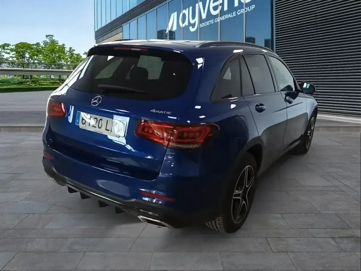 Käytetty Mercedes GLC200 163 HP (119 kW) 2020 Sininen Katumaasturi